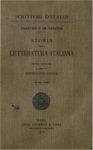 de sanctis storia