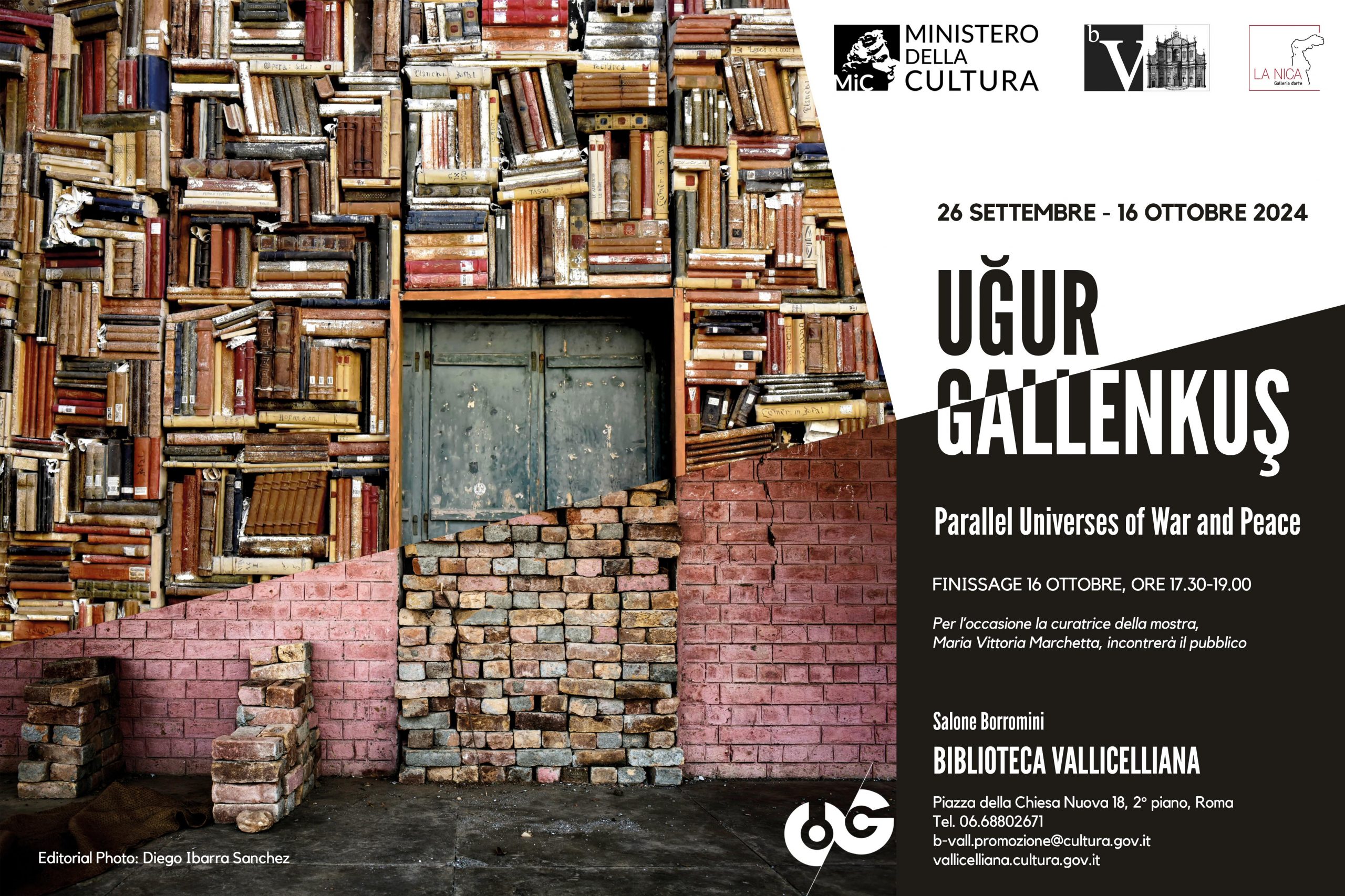 Locandina finissage Mostra Ugur Gallenkus