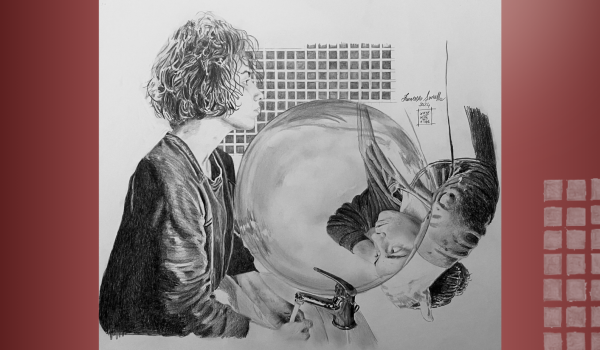 Locandina della mostra "Disegni" di Francesco Savatta