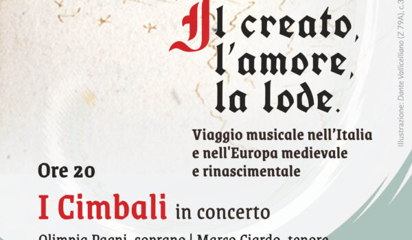 Locandina concerto de "I Cimbali"